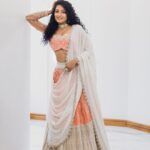 Anjali P Nair Instagram - 🙈♥️Outfit & Styling @savinidii_official Shot by @crackjackphotography @jenovin_05 Makeup @chisellemakeupandhair Jewellery @mspinkpantherjewel Location @savinidii_official Chennai, India