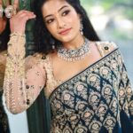 Anjali P Nair Instagram - 💚Outfit & Styling @savinidii_official Shot by @crackjackphotography @jenovin_05 Makeup @chisellemakeupandhair Jewellery @mspinkpantherjewel Location @savinidii_official Chennai, India