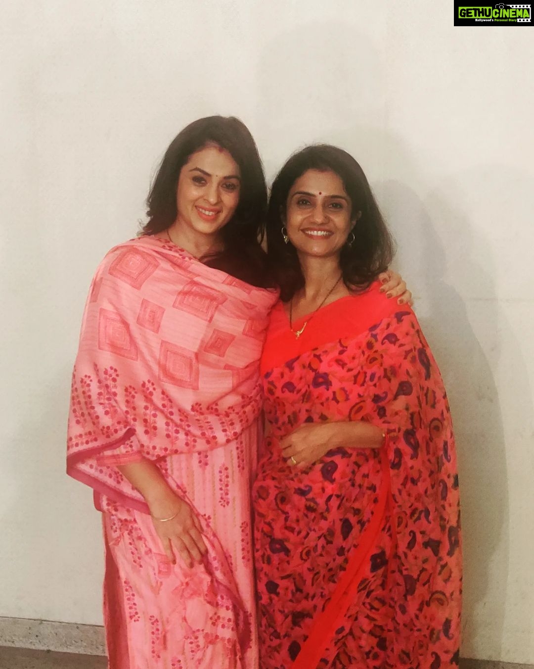 Anjana Sukhani Instagram - The A trio .. #saasbahuaurachaarPvtLtd only on @zee5 @zee5global @amrutasubhash @anjanasukhani @anupsoni3 @apoorvsinghkarki01