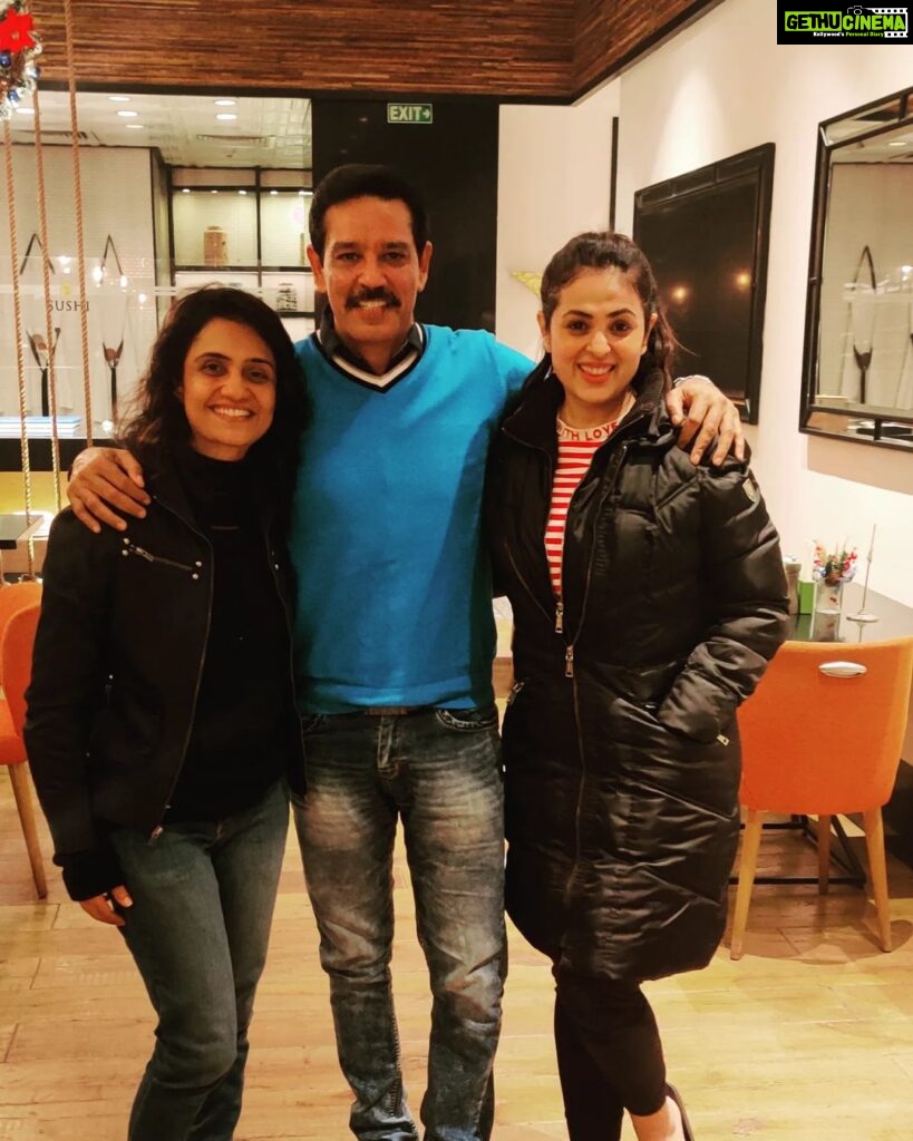 Anjana Sukhani Instagram - The A trio .. #saasbahuaurachaarPvtLtd only on @zee5 @zee5global @amrutasubhash @anjanasukhani @anupsoni3 @apoorvsinghkarki01
