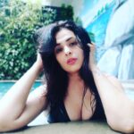 Anjana Sukhani Instagram – #waterbaby #pool #pondy #vacay  #girls #livinlavidaloca  @grandhoteldeeurope #pondicherry #anjanasukhani  #sindhigirl  #lovemyjob #lovemyindia #travel French Colony Pondicherry