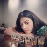 Anjana Sukhani Instagram - I am high on caffeine..6 shots of same blend @sidapurfinecoffees but different coffees : #espresso #cappuccino #nusnus #americano #filterkaapi #vietnamesecoffee Somewhereontheearth