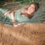 Anjana Sukhani Instagram - "SLAZY' ....wen iam lazy and still slaying .....❤️ @evolvebackresorts #lazylamhe #Angiemusings❤️ #anjanasukhani #sindhigirl #hammocklife #traveldiaries2022❤️ #wanderer #vagabondgal #coorg #scotlandofindia Evolve Back- Orange County, Coorg