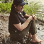 Anjana Sukhani Instagram - A day at the farm ...with mommy ♥️ #blessed #motherdaughter #mothernature #bliss #lush #rain #green #wanderlust #natureschild #anjanasukhani ♥️ Thakkar Farm