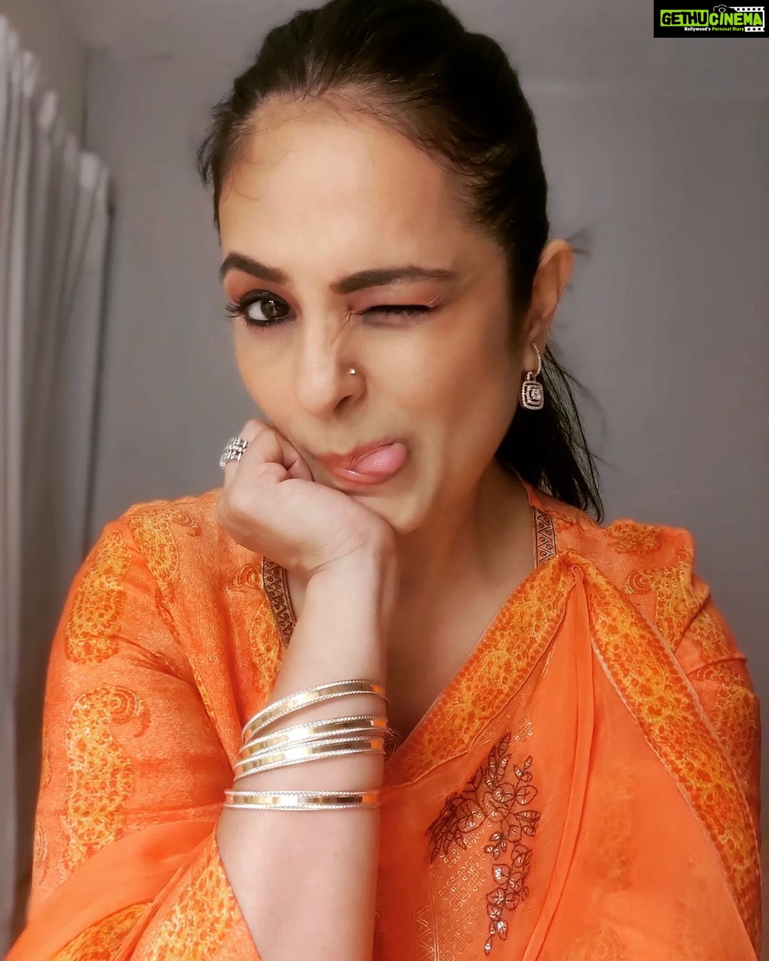 Anjana Sukhani Instagram - #orange #orangeisthenewblack 🧡