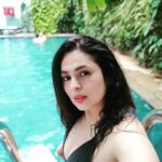 Anjana Sukhani Instagram – #waterbaby #pool #pondy #vacay  #girls #livinlavidaloca  @grandhoteldeeurope #pondicherry #anjanasukhani  #sindhigirl  #lovemyjob #lovemyindia #travel French Colony Pondicherry