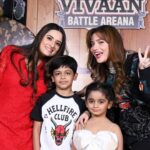 Ankita Lokhande Instagram - You’re the greatest blessing I’ve ever been bestowed 🤗🤗 happiest b’day my baby😘😘🫶🏻🫶🏻#Vivaan’s 8th birthday bash🎉🎉#celebrationwithfamily❤️#birthdaysralwaysspecial