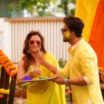 Ankita Lokhande Instagram - Another year, Another #AnViKiRasleela! Happy Holi everyone ❤️♥️💙💜🖤💚