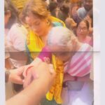 Ankita Lokhande Instagram - Ganpati bappa Morya ❤️ #darshan #siddhivinayak #mumbadevi #mahalaxmitemple