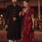 Ankita Lokhande Instagram - 💕 Wearing- @qbysoniabaderia Jewellery @doi_designersofindia Stylist @castelino_priyanka Vicky in @nehagursahani.india