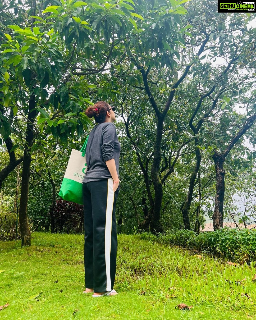 Ankita Lokhande Instagram - Time to unwind,escape your busy schedule and indulge in some self care at Atmantan. Rejuvenating, Mediating, Relaxing here. #atmantan#betransformed