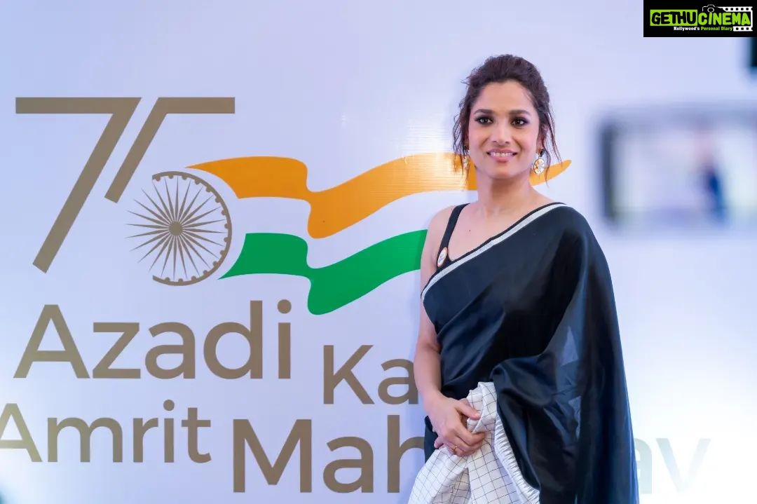 Ankita Lokhande Instagram - Wonderful occasion we celebrate 75 years of Azadi, I have been recognized as "Cultured Ambassador of India" thanking everyone. @ministryofculturegoi @amritmahotsav #75at75 #AmritMahotsav #HarGharTiranga