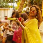 Ankita Lokhande Instagram - Happiness is the most beautiful colour in life which I wish should stay forever with you ❤️ #anvikiraasleela2023