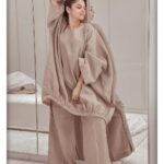 Ankita Lokhande Instagram – EDGY MINIMAL @lokhandeankita wearing @_anuki.n  Beige linen cods with big bottom pants #bohochic#loungewear#chillvibes#fashiongram  https://anukee.com/