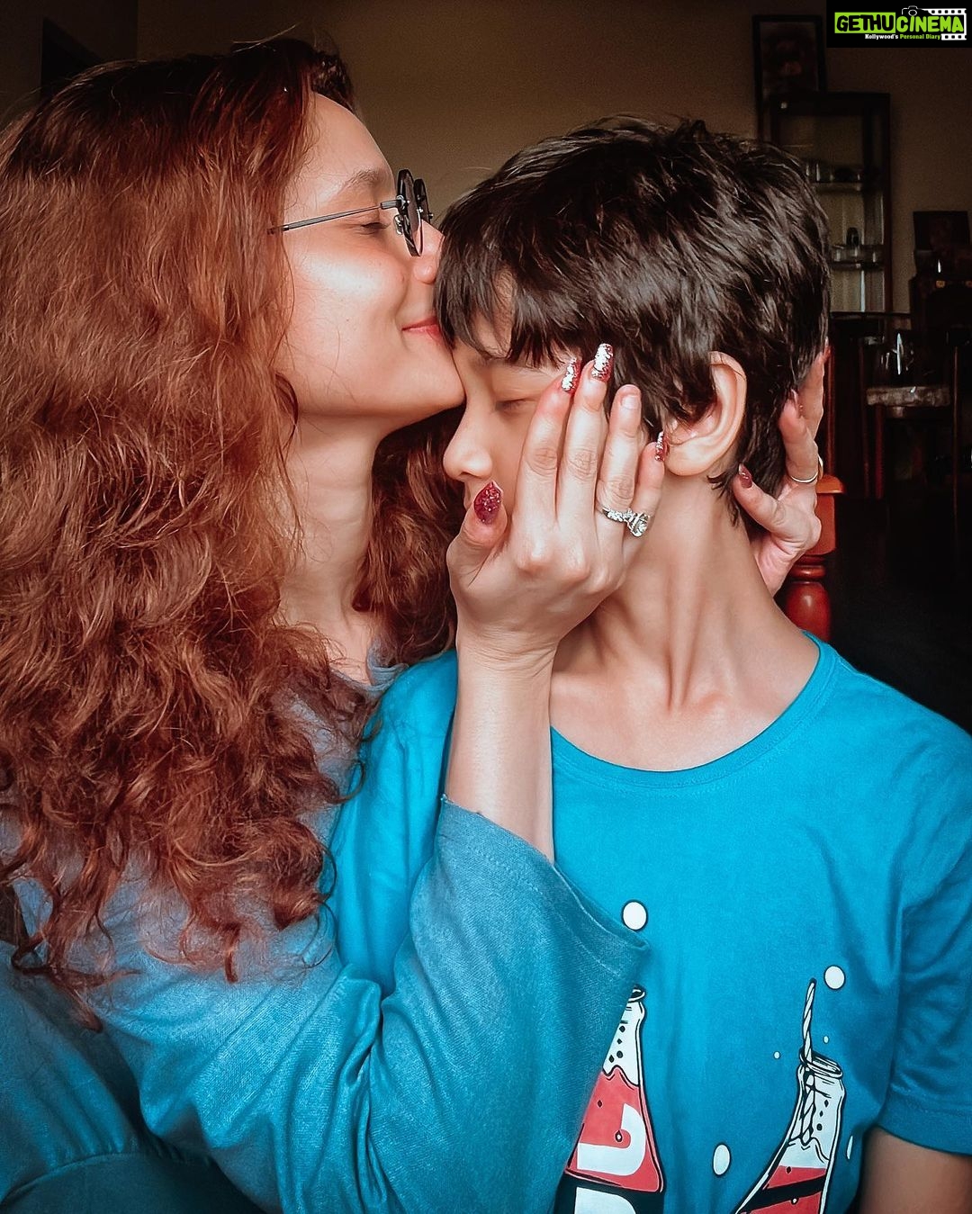 Ankita Lokhande Instagram - Love of my life 💕 #mynephew #harsimratsingh #mintasi