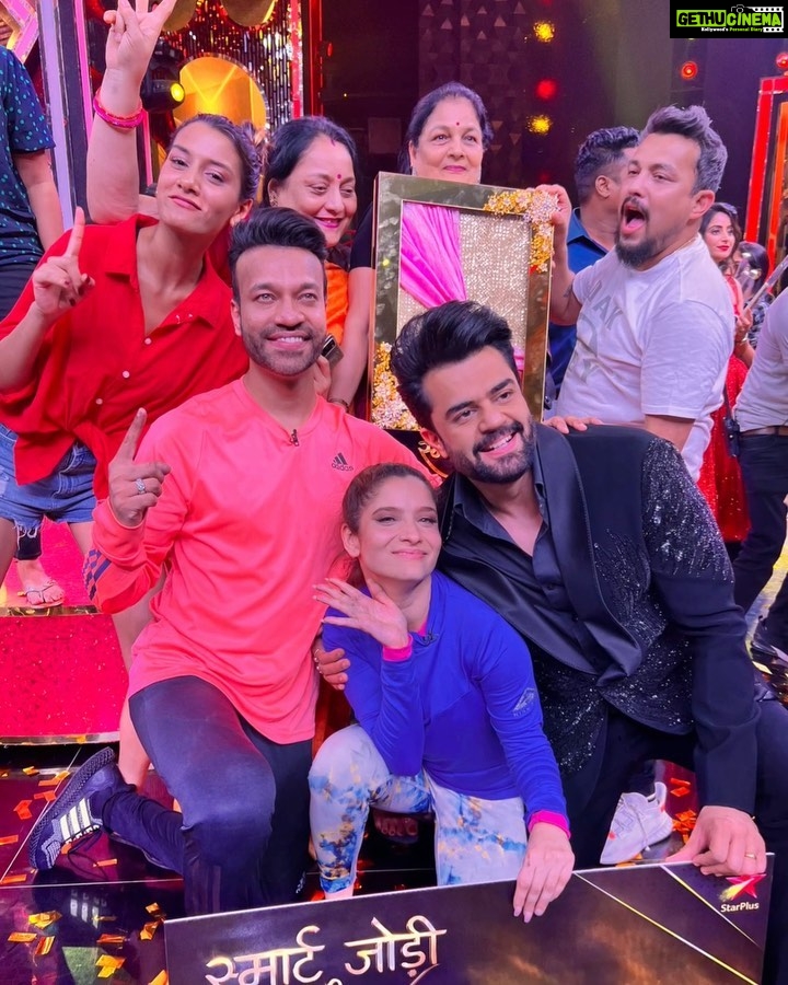 Ankita Lokhande Instagram - Indiaโs 1st smart Jodi ๐๐ป Grateful ๐ #smartjodi #anvikikahaani