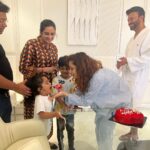 Ankita Lokhande Instagram – Happy 6 months to us baby 👶
Thanku  family to making it so special. Love u guys… special thanks to my lovely bhabhi for making it so memorable. I m already missing everyone. Jaldi aana wapas.. lots of love ❤️ 
Riya Vivaan chachi is missing u 😘