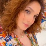 Ankita Lokhande Instagram - “Life is just like a boomerang . You get what you give.” #boomarang #ankitalokhande #agirlwithcurlyhairandbrowneyes #bulgarijewelry #mangalsutra