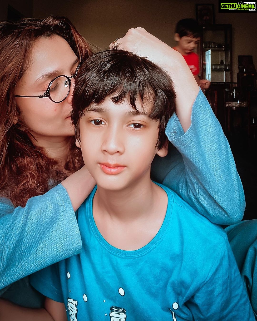 Ankita Lokhande Instagram - Love of my life 💕 #mynephew #harsimratsingh #mintasi