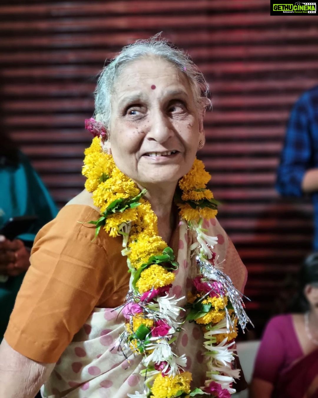 Ankita Lokhande Instagram - A grandma is someone who’s dear in every way. Her smile is like a sunshine that brightens each day . no body can ever love me the way you do aajji ❤️ Happy birthday to my so so so beautiful aaji.. I love u naani maa bahut sara ❤️ We all are very lucky to have u in our life aaji 💕 God bless u ❤️ I wish u a very healthy and a long life 😍 And yes I look like u aaji🙈❤️ #loveofmylife #mynaani #grandmother #paramsundari