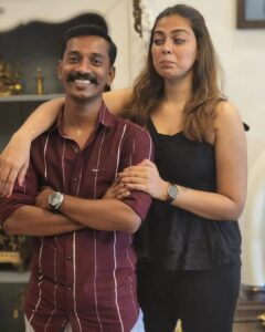 Anusree Instagram - My little friend my tiny brother...my kidu assistant. My reels partner..you are my guardian angel...
Nee super AA da... 😘❤️❤️❤️ @nidhinmaniyan 

#brother #officialassistant #friend#