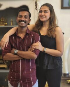 Anusree Instagram - My little friend my tiny brother...my kidu assistant. My reels partner..you are my guardian angel...
Nee super AA da... 😘❤️❤️❤️ @nidhinmaniyan 

#brother #officialassistant #friend#