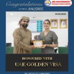 Anusree Instagram - Received UAE 🇦🇪 Golden visa Thank you for uae 🇦🇪 Government and JBS Group of companies @gdrfadubai @dr.shanid_asifali @dubaiframe @dubaimediaoffice @lovindubai @dubai_economy_service_provider @dubaiculture @dubaicustoms @dha_dubai @dubaiframe @dubaicustoms @visit.dubai @land_department @dxb #dubaigoldenvisa #goldenvisauae