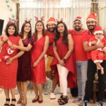Anusree Instagram - It's the season of get together, laughter , joy and happiness... it's the Christmas season....and celebrations double up with friends always..... And with my first big gang of friends from the industry♥️♥️ .it's unlimited excitement , unlimited laughter and unlimited party time.....merry Christmas to all you lovely people. Happy holidays...♥️♥️♥️🎄🎄🎄🎂🎂🎅🎅🎅. @mahesh_bhai @thechandhunadh @anu.mohan.k @aditi.ravi @maheswarirkrishnan @limiteddd_edition @raakz.ashraa ♥️♥️♥️ #xmas #celebration #friendsforever #loveforever #friendship #xmascelebration #getogether #friendsgang #