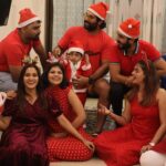 Anusree Instagram - It's the season of get together, laughter , joy and happiness... it's the Christmas season....and celebrations double up with friends always..... And with my first big gang of friends from the industry♥️♥️ .it's unlimited excitement , unlimited laughter and unlimited party time.....merry Christmas to all you lovely people. Happy holidays...♥️♥️♥️🎄🎄🎄🎂🎂🎅🎅🎅. @mahesh_bhai @thechandhunadh @anu.mohan.k @aditi.ravi @maheswarirkrishnan @limiteddd_edition @raakz.ashraa ♥️♥️♥️ #xmas #celebration #friendsforever #loveforever #friendship #xmascelebration #getogether #friendsgang #