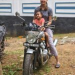 Anusree Instagram - Retro ride with my little love.....♥️♥️♥️♥️♥️ ഒരു മധുരകിനാവ്!!! @ananthanarayanan_luv