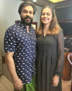 Anusree Instagram - Happy Birthday ചന്ദ്രേട്ടാ.......
