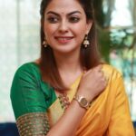 Anusree Instagram - Chic and classy accessories only from @danielwellington completing my festive ensemble.♥️🥰🥰 Get unbelievable deals this Diwali only on www.danielwellington.com. Get up to 30% off and use my code "ANUSREEDW" to get extra 15% @danielwellington #ad #danielwellington #dwindia #dwali