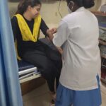 Anusree Instagram – There is nothing to fear about injections when in pain …..but the moments before the needle kisses the skin …is a perfect time to practice facial muscles  exercises… 😂😂😂
For  tips on how to handle and hide face expressions ..how to act mature infront of the injection…and how to smile in pain for  photographs when the  doctor’s injection punctures you.. just contact me here. 😂😂😂😀😀…

#behappy #stayhealthy #beloved #becared#healing #sicktime #willbeback