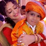 Apsara Rani Instagram - My Kanhu❤️ At the sets of movie Pyara Kulhad @maanasnagulapalli @abhishekchadhadirector . . . #pyarakulhad #apsararani #apsara #maanasnagulapalli