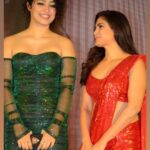 Apsara Rani Instagram - The DANGEROUS combo💚❤️ @nainaganguly . . . . #dangerous #dangerousgirls #ramgopalvarma #khatra #maaistam #kaadhalkaadhaldaan #apsara #apsararani #nainaganguly #indiancinema #filmindustry #film