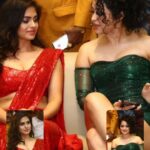 Apsara Rani Instagram - The DANGEROUS combo💚❤️ @nainaganguly . . . . #dangerous #dangerousgirls #ramgopalvarma #khatra #maaistam #kaadhalkaadhaldaan #apsara #apsararani #nainaganguly #indiancinema #filmindustry #film