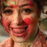 Apsara Rani Instagram - Happy Holi to you all❤️🧡💛💚💙💜🤍💖 . . 📸- @raisoniproductions . . #happyholi #holi2022 #holi2022❤️🧡💛💚💙💜 #holifestival #apsara #apsararani #dangerous8thapril #indiancinema #dangerous #dangerousrgv