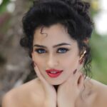 Apsara Rani Instagram - “Trust your beauty to shine from your eyes and into the souls of that deserve you.” ... Actress &Model: @apsararaniofficial_ #andyphotography_official #forehead #hair #face #skin #head #lip #smile #chin #eyebrow #eye #lipstick #eyelash #facialexpression #eyeliner #flashphotography #dress #makeover #happy #modeling #blackhair #cool #earrings #longhair #eyeshadow #jewellery #beauty #peopleinnature #fashionmodel #brownhair Goa, India
