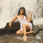 Apsara Rani Instagram - I’m bringing sexy back! . . . . #apsara #apsararani #latepost #monsoons #missmonsoons #waterfall #naturelovers