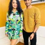 Apsara Rani Instagram - It was amazing working with you… Your calmness and ease at work is something I’m very inspired from. 🙏🏻❤️ @isudheerbabu . . . #hunt #gunsdontlie #sudheerbabu #apsararani #papathopailam