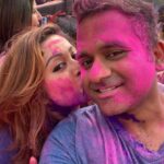 Archana Suseelan Instagram - Happy Holi to everyone Mumbai - The City of Dreams