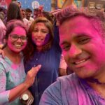 Archana Suseelan Instagram - Happy Holi to everyone Mumbai - The City of Dreams