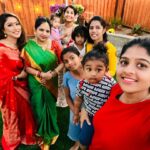 Archana Suseelan Instagram - This Karwachauth was very special .. with friends. Happy Karwachauth to all