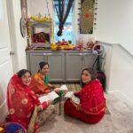 Archana Suseelan Instagram – This Karwachauth was very special .. with friends. Happy Karwachauth to all