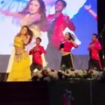 Archana Suseelan Instagram - Infused dance team... best dancing team in US Huston 🤩😍😍🤩🤩🤩 actor @ki_ron_kumar and @tinabose_infused Costume by @vasudevan.arun Huston,Texax