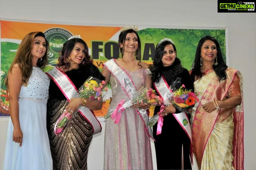 Archana Suseelan Instagram - Mayookham Western Region Crowning 👸 San Jose, California