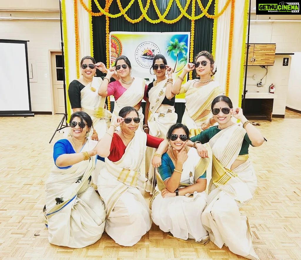 Archana Suseelan Instagram - ECCMA (East Contra Costa Malayalee Association) first Onam Celebration and our first onam @praveen2261