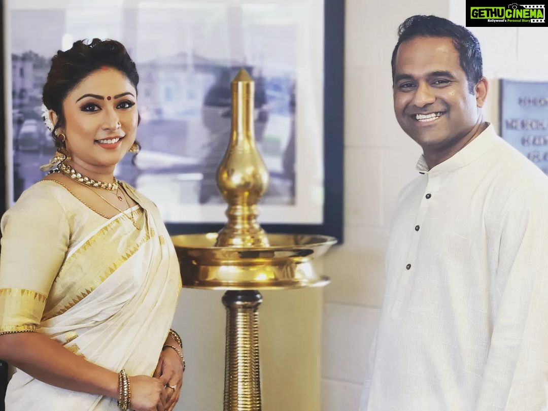Archana Suseelan Instagram - ECCMA (East Contra Costa Malayalee Association) first Onam Celebration and our first onam @praveen2261