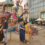 Archana Suseelan Instagram - Shopping time 🤩 with mom @leenasuseelan and sweet sister in law @arpitha_gowda22 #shopping #bangalore #familytime #phoenix #shoppinglovers Phoenix Marketcity Bangalore