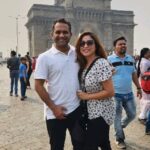 Archana Suseelan Instagram - Family outing with @praveen2261 Elephanta Caves , Arabian Sea